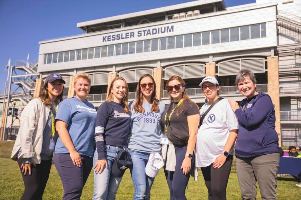 Members of the alumni engagement and annual giving team