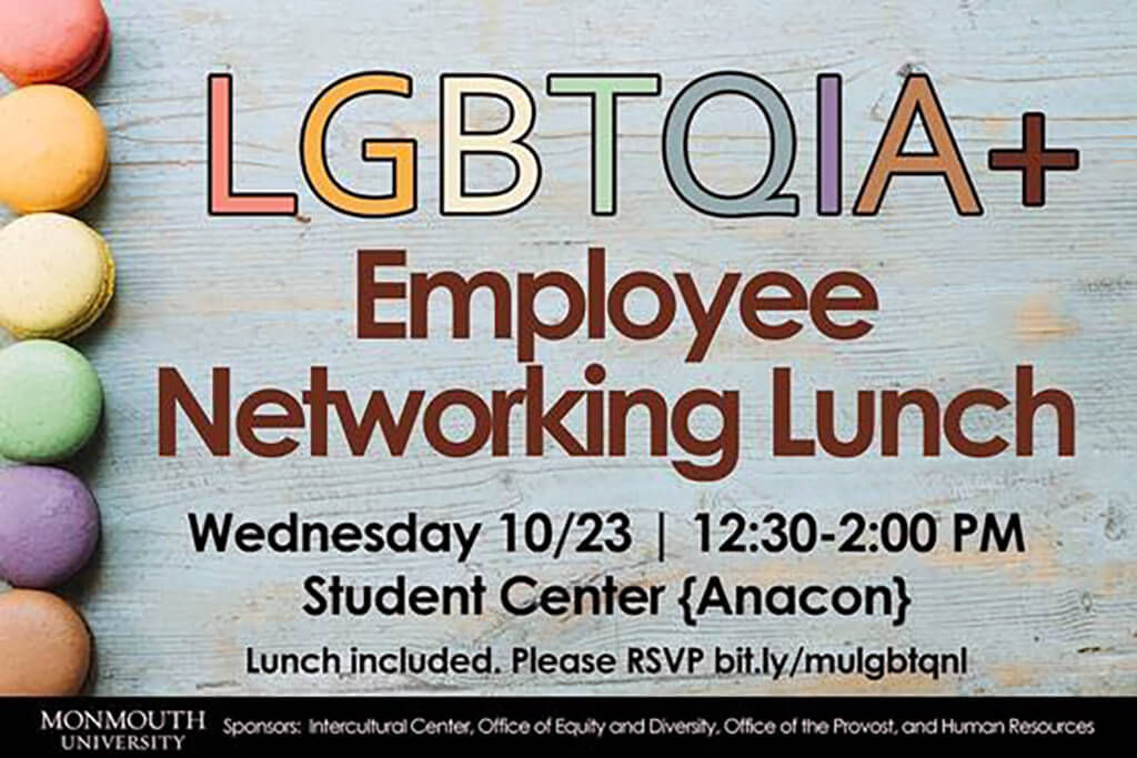Click this image to register online for the LGBTQIA+ Employee Networking Luncheon 