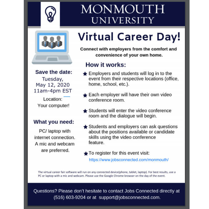 Photo for Virtual Career Day May 12, 2020