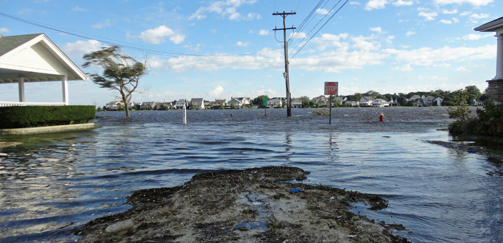 Image captures stormwater runoff pollution at the Jersey Shore
