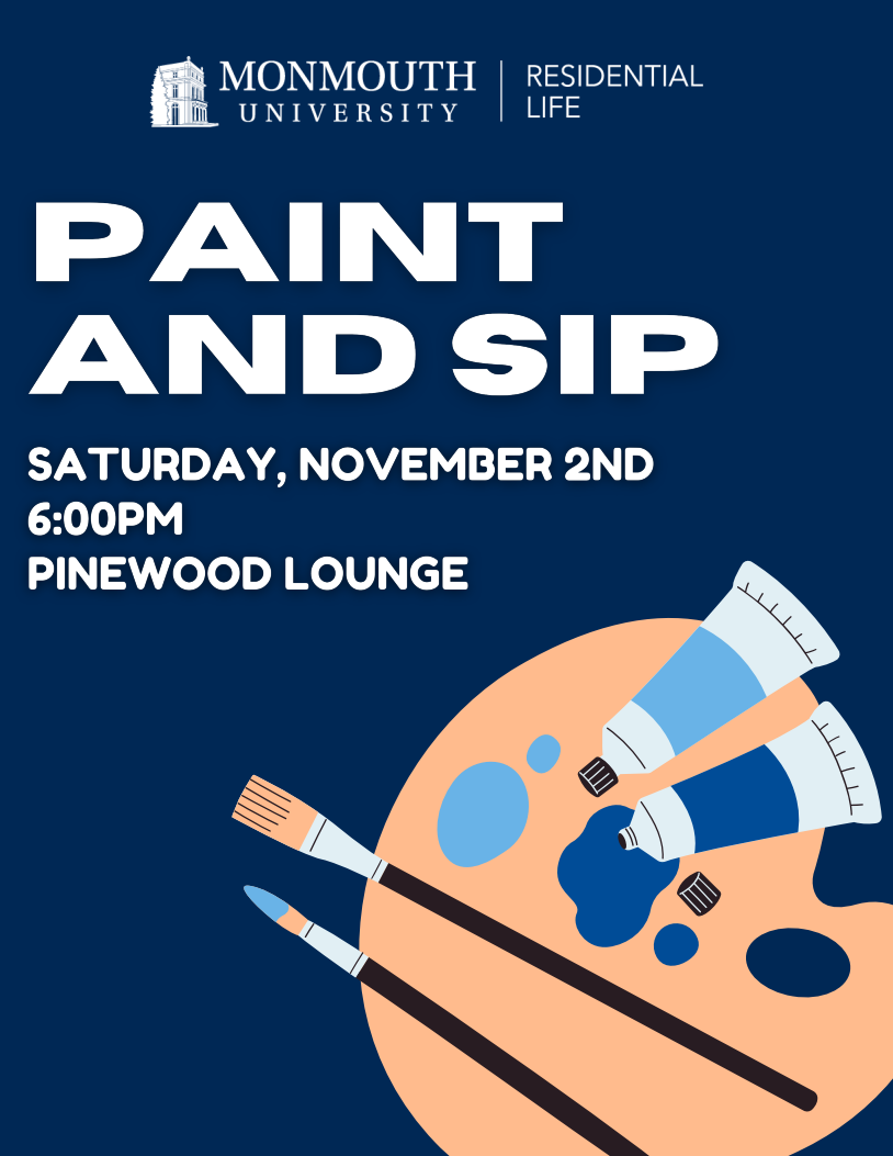 Paint and Sip Saturday, November 2nd 6 pm Pinewood Lounge