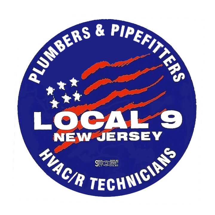 Local 9 New Jersey, Plumbers and Pipefiteers, HVAC/R Technicians