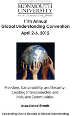 Image show cover of 2012 Global Understanding Convention program