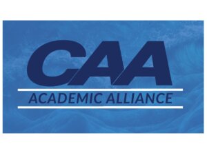Stylized logo for Coastal Athletic Association Academic Alliance