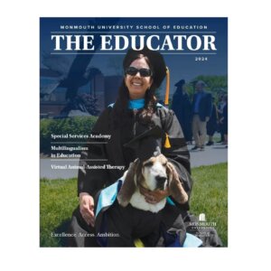 Cover of the 2024 issue of The Educator, an annual magazine published by the School of Education