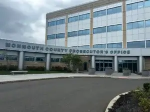 Entrance to the Monmouth County Prosecutor's Office