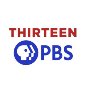 Stylized logo for PBS Channel 13 in New York