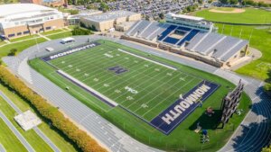 All eyes on Kessler Stadium this Saturday! 🏟️👀 @muhawksfb takes on @lafcolfootball in our home opener – don’t miss it! 🏈🔥 #FlyHawks